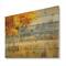 Designart - Autumn Landscape - Farmhouse Print on Natural Pine Wood